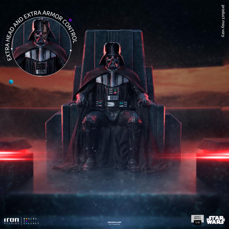 Star Wars Legacy Replica Statue 1/4 Darth Vader on Throne 48 cm