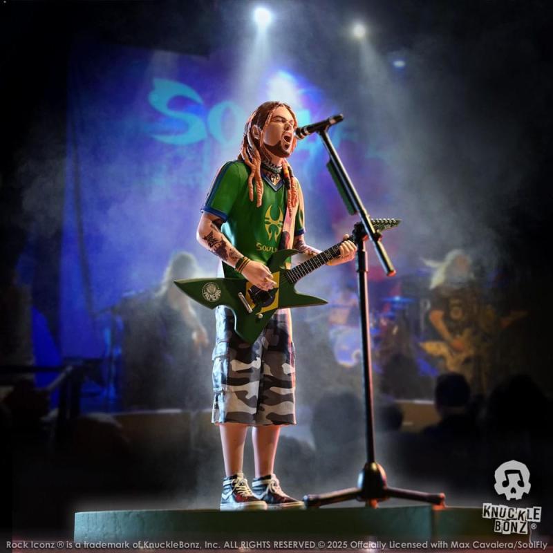 Soulfly Rock Iconz Statue Max Cavalera 22 cm 8