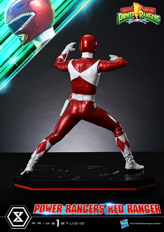 Mighty Morphin Power Rangers Premium Masterline Statue 1/4 Red Ranger 62 cm 10