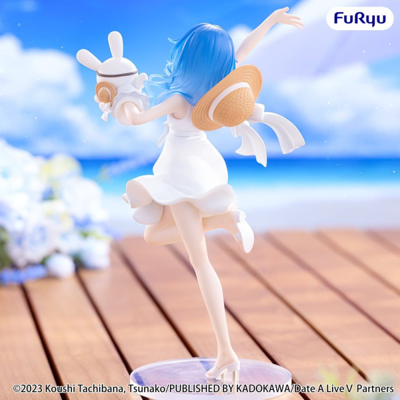Date A Live V Summer Dress PVC Figure Yoshino 21 cm 2