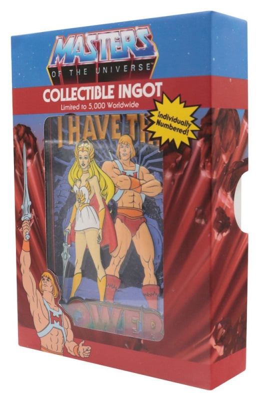 Masters of the Universe Ingot He-Man & She-Ra Limited Edition 3