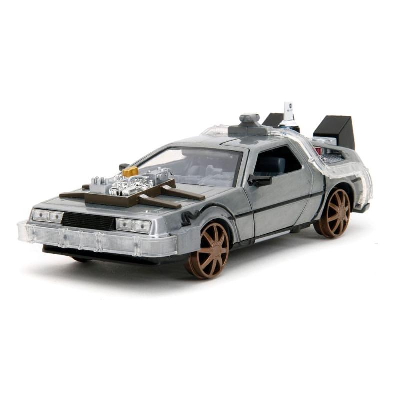 Back to the Future 3 Diecast Model 1/24 Time Machine Model 4
