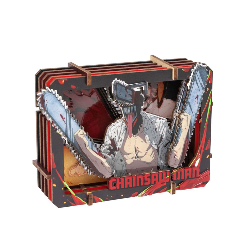 Chainsaw Man Model Kit Wooden Gallery (S) Chainsaw Devil 1