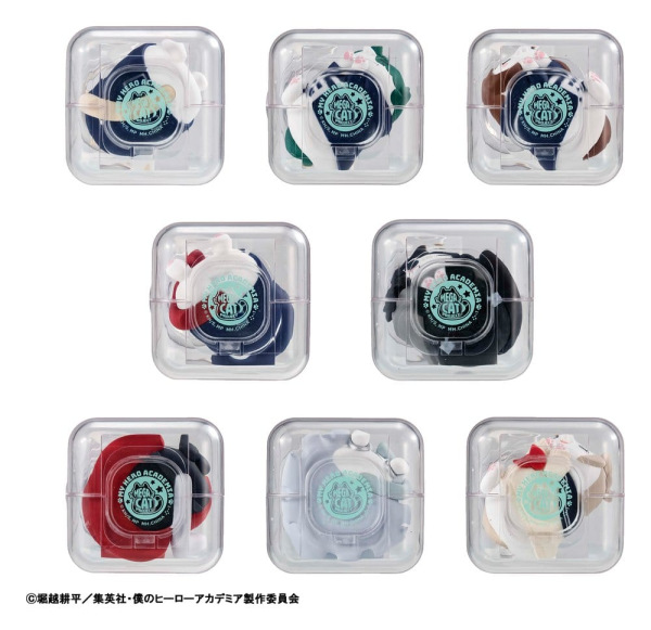 My Hero Academia Mega Cat Project Mini Figures Good Night Heroaca Cats 6 cm Blind Box Display (8) 9