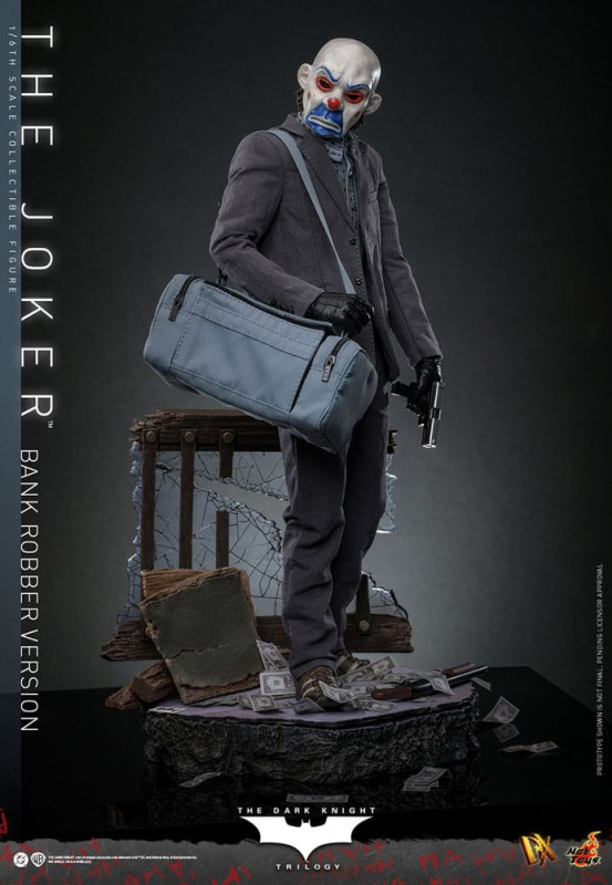 The Dark Knight DX Action Figure 1/6 The Joker (Bank Robber Version) 30 cm 2