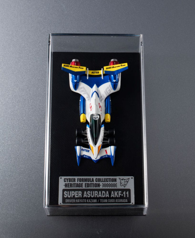 Future GPX Cyber Formula Vehicle Super Asurada AKF-11 C.F.C Heritage Edition 7 cm 8