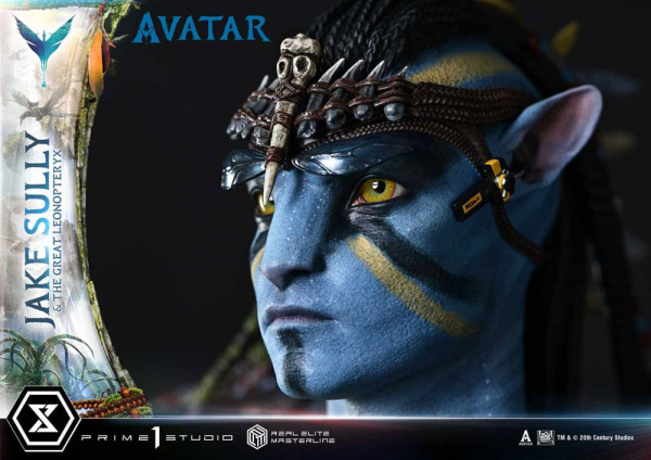 Avatar (Film) Real Elite Masterline Series Statue 1/4 Jake Sully & The Great Leonopteryx 87 cm 10