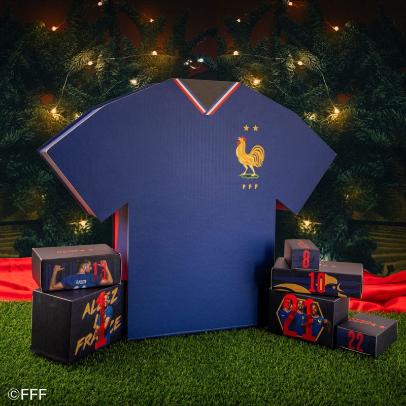 French Football Federation Advent Calendar Deluxe 2025 4