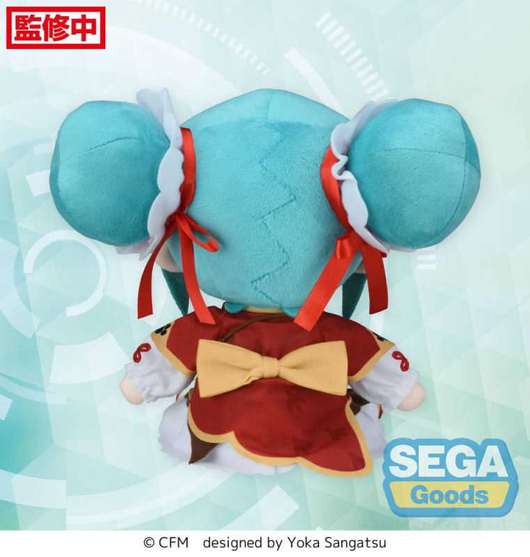 Character Vocal Series 01: Hatsune Miku Fuwa Petit Plush Figure Hatsune Miku Going Out Series Chinat 3