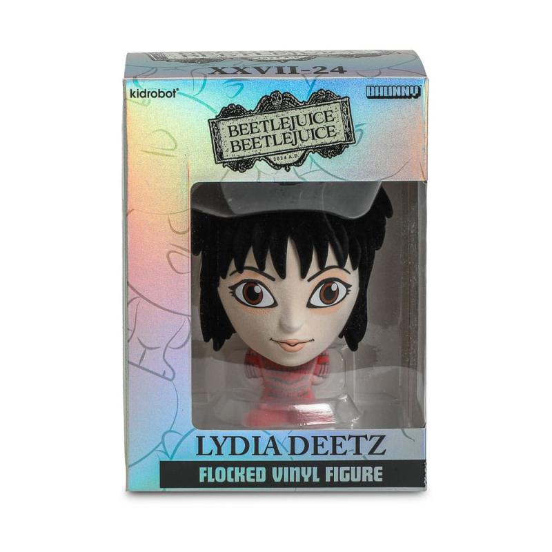 Beetlejuice Beetlejuice Bhunny Flocked Vinyl Figure Lydia Wedding 10 cm