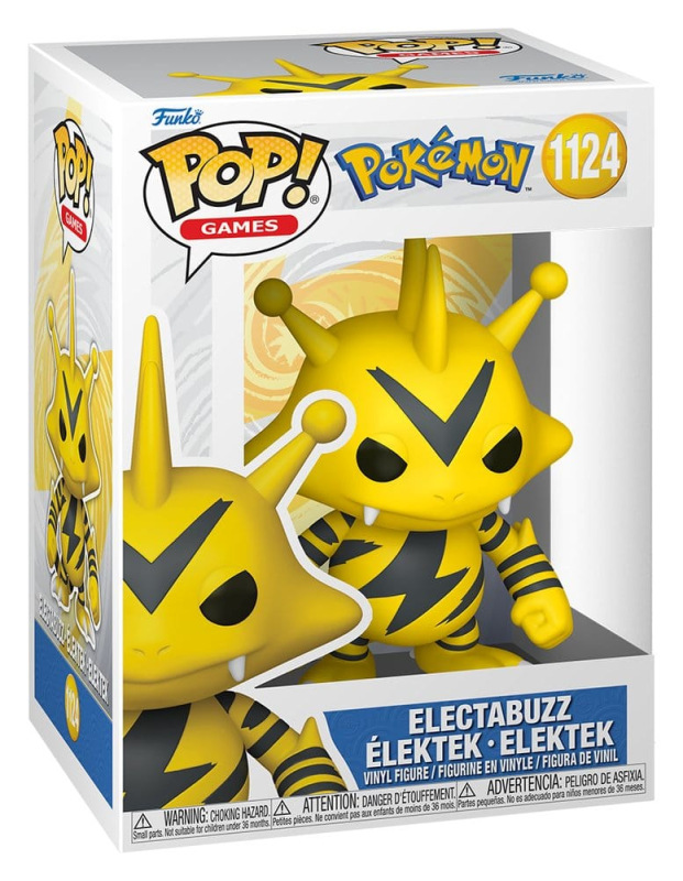 Pokémon POP! Games Vinyl Figure Electabuzz 9 cm 1