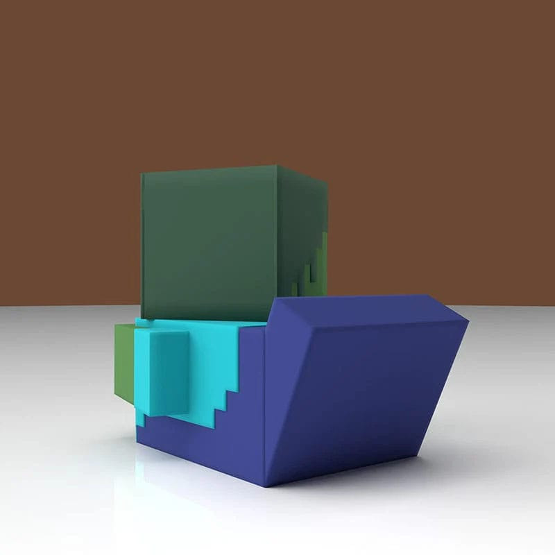 Minecraft Tubbz PVC Figure Zombie 1st Edition 10 cm 1