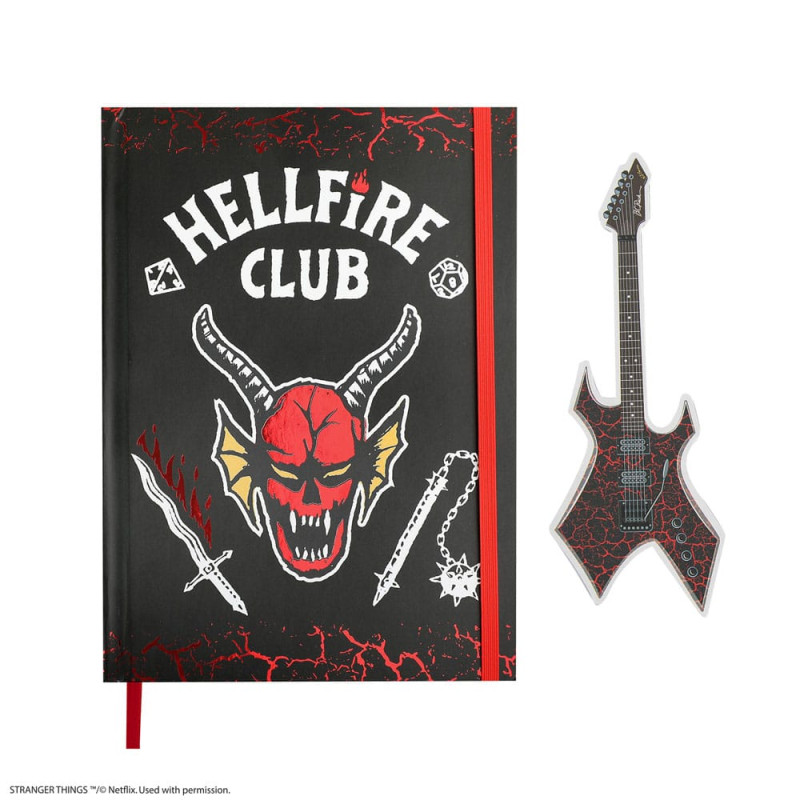 Stranger Things Notebook Hell Fire Club 5