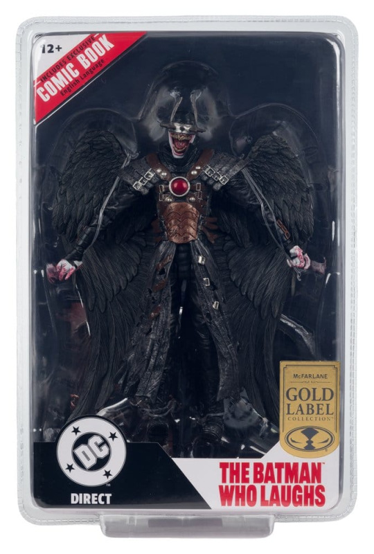 DC Direct Page Punchers Action Figure The Batman Who Laughs (Hawkman #18) 18 cm (Gold Label) 4