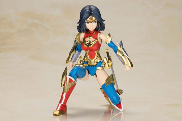 DC Comics Cross Frame Girl Plastic Model Kit Wonder Woman Humikane Shimada Ver. 16 cm 9