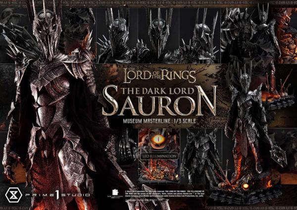 Lord of the Rings Museum Masterline Series Statue 1/3 The Dark Lord Sauron 117 cm 2