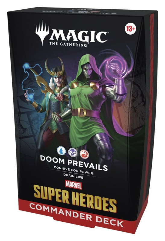 Magic the Gathering Marvel Super Heroes Commander Decks Case (4) english 12