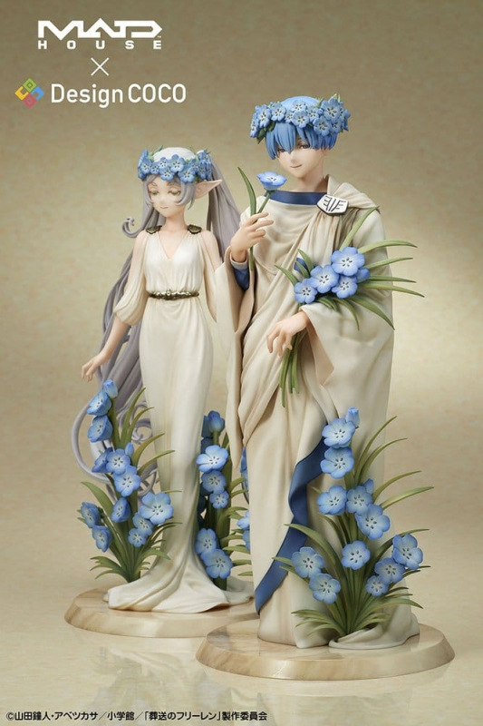 Frieren: Beyond Journey's End PVC Figures 2-Pack Frieren & Himmel Art Nouveau Style 3