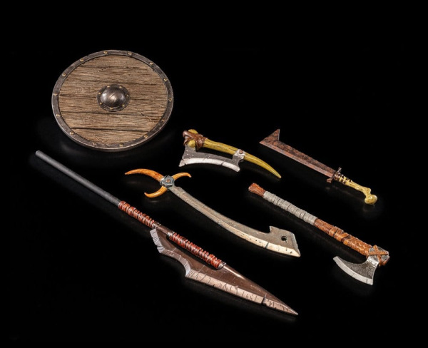 Mythic Legions Action Figure Accessory Evil Weapons Pack