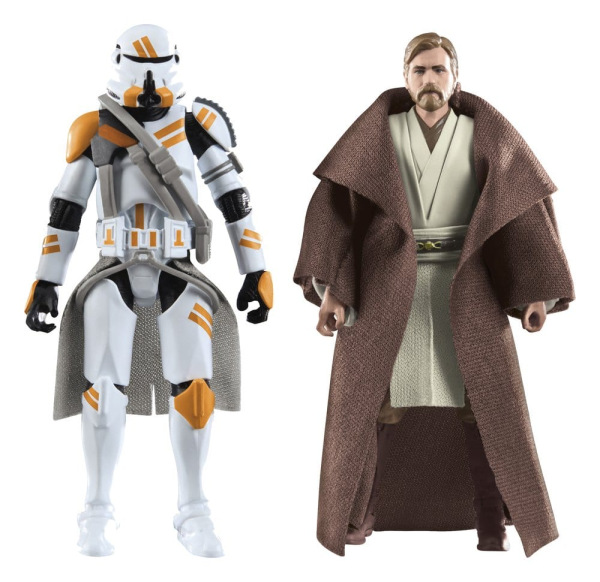 Star Wars Episode III Vintage Collection Action Figure 2-Pack Obi-Wan Kenobi & Airborne Clone Troope