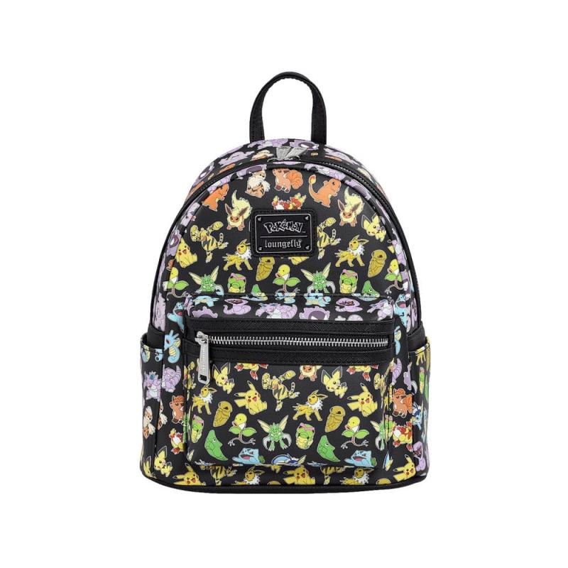 Pokemon by Loungefly Mini Backpack Multi Character All Over Print 1