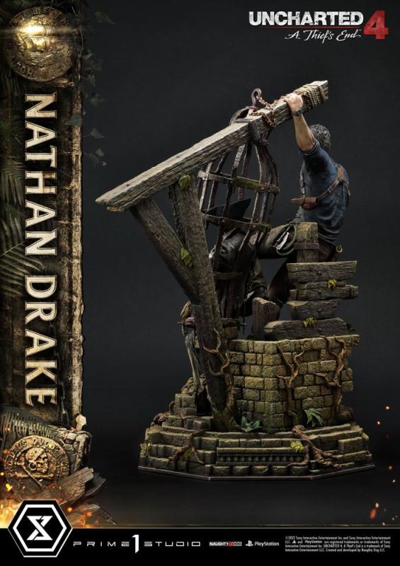 Uncharted 4: A Thief's End Ultimate Premium Masterline Statue 1/4 Nathan Drake 69 cm 3