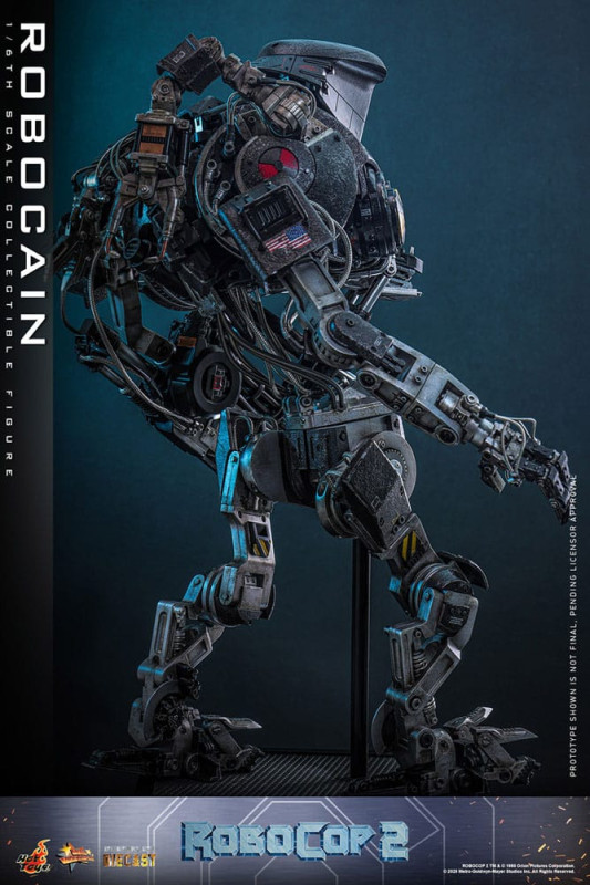 RoboCop 2 Movie Masterpiece Diecast Action Figure 1/6 RoboCain 40 cm 8