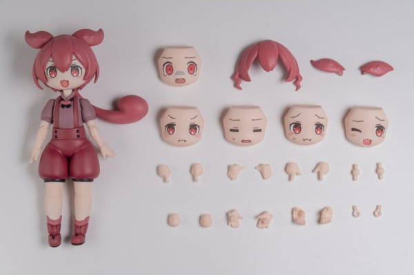 Tohoku Zunko/Zundamon Project Plafia Plastic Model Kit Ankomon (re-run) 10 cm 12