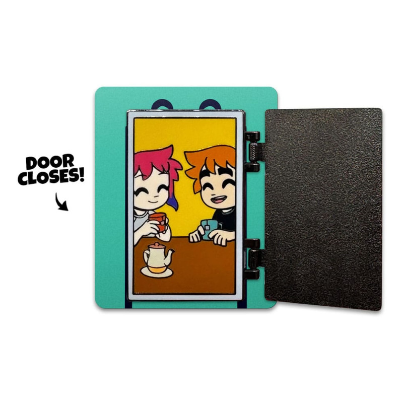 Scott Pilgrim Pin Badge Door Swinging 5 cm 2
