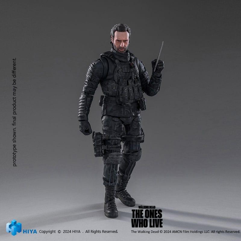 The Walking Dead: The Ones Who Lived Exquisite Mini Action Figure 1/18 Daryl Dixon Dark Eyes Walker