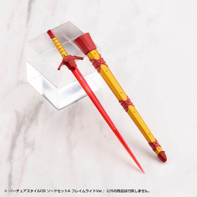 Kotobukiya M.S.G. Model Kit Accessory Set Virtuous Style 09 Sword Set A Flamerite Ver. 5