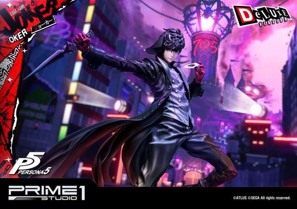 Persona 5: Protagonist Joker Deluxe Version - Statue 52 cm - Prime 1 Studio