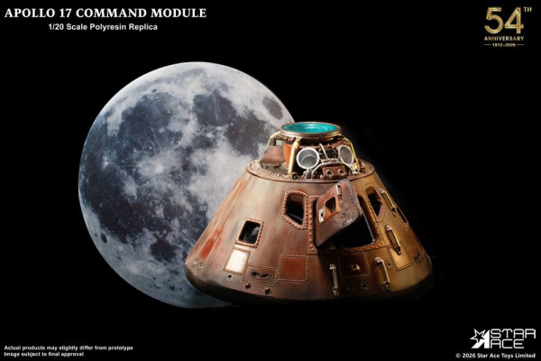 Apollo 17 Replik 1/20 Command Module 20 cm 8