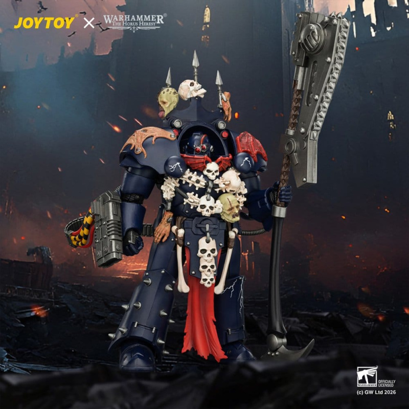 Warhammer The Horus Heresy Action Figure Night Lords Legion Praetor in Tartaros Terminator Armour 14 11