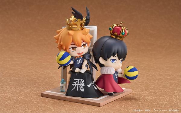 Haikyu!! Qset Mini-Figure 2-Pack Shoyo Hinata & Tobio Kageyama 11 cm