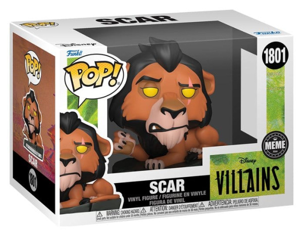 The Lion King POP! Meme Vinyl Figure Lion King (Scar) 9 cm 1