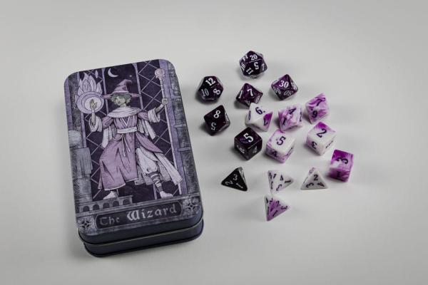 Character Class Classic RPG Dice Set Wizard (14)