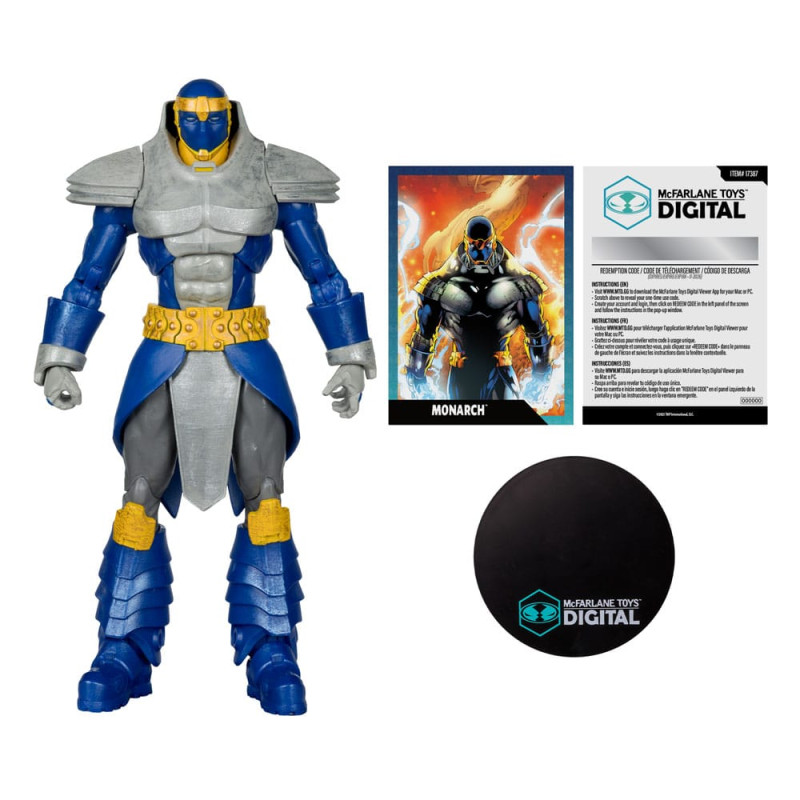 DC Direct McFarlane Toys Digital Action Figure Monarch (DC Countdown) 19 cm 2