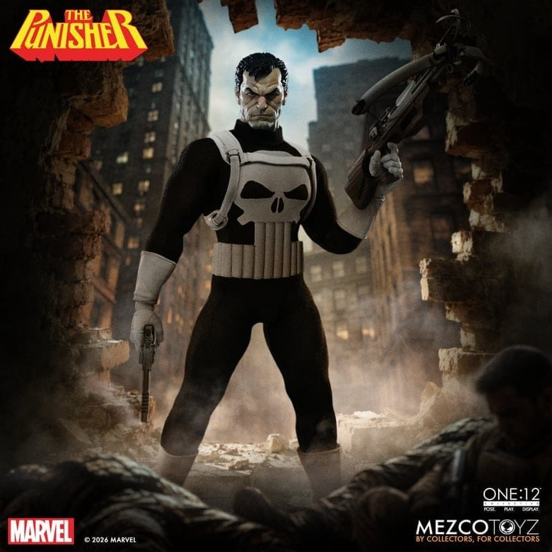 Marvel Comics One:12 Collective Action Figure 1/12 Punisher 17 cm 10