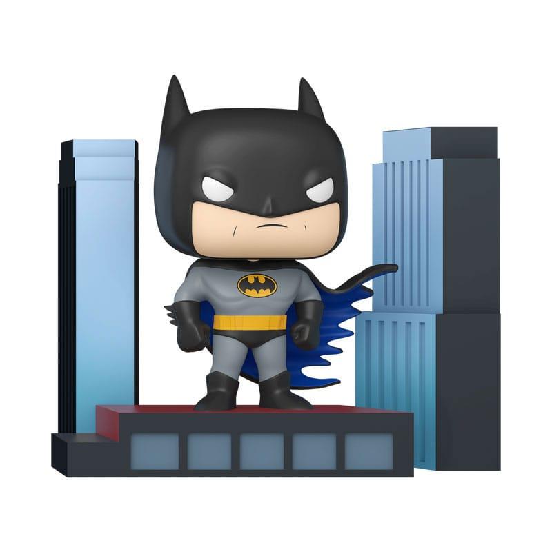 Batman The Animated Series POP! Deluxe Vinyl Figure Batman on Rooftop 9 cm