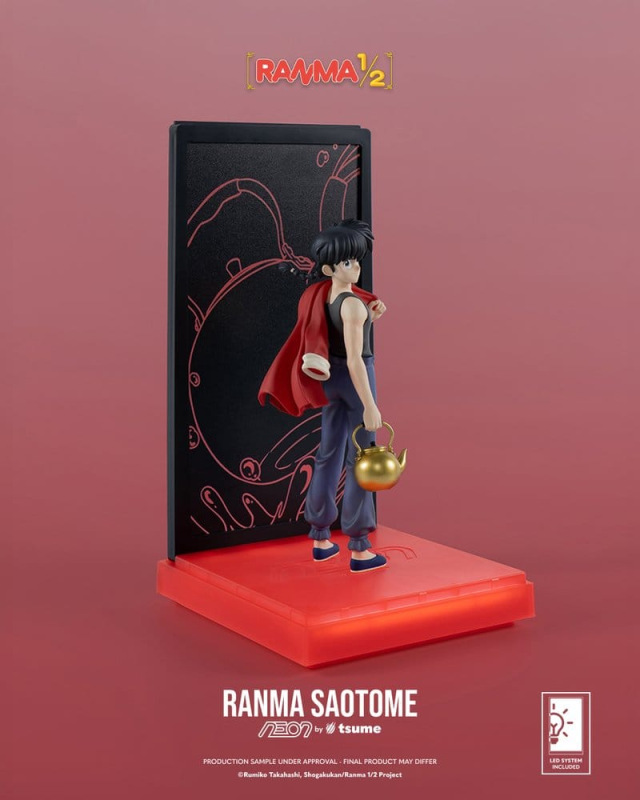 Ranma Neon Figure 1/9 Ranma Saotome Boy 20 cm 7
