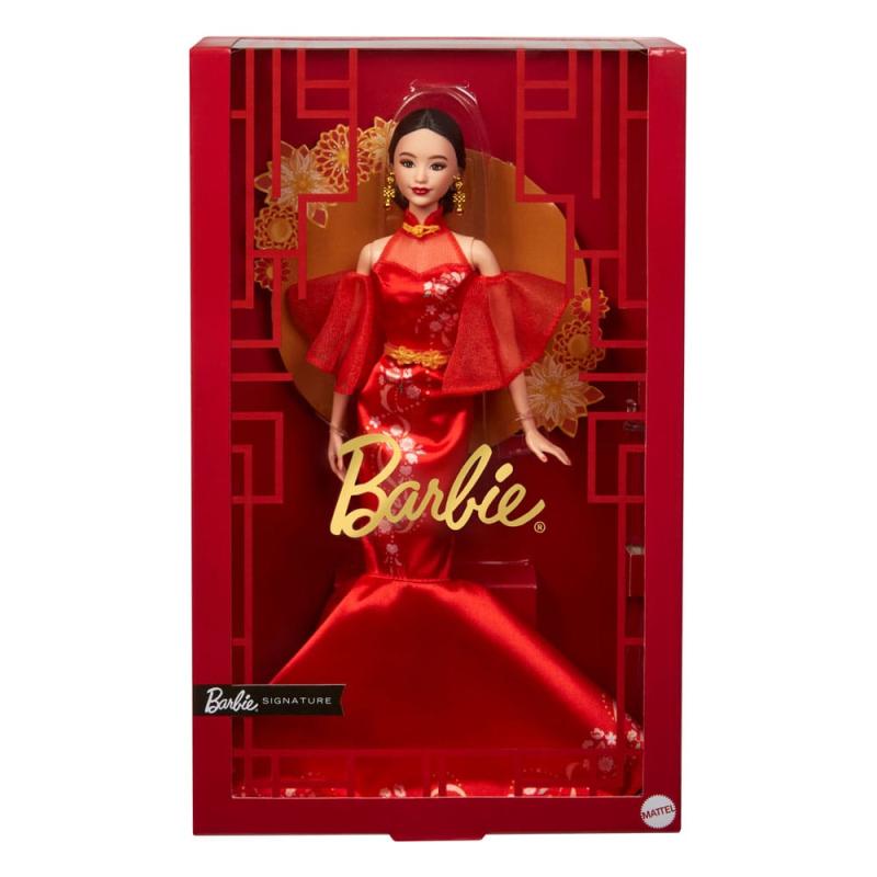 Barbie Signature Doll Lunar New Year with Qipao Dress 3