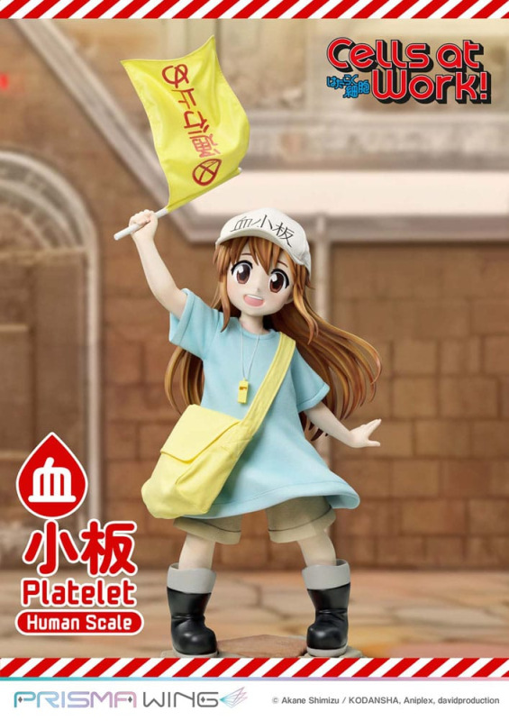 Cells at Work! Life Scale Masterline Series Statue Platelet 100 cm 3