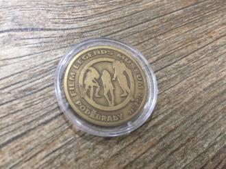Collectible Coin Film Legends Museum OLD BRASS