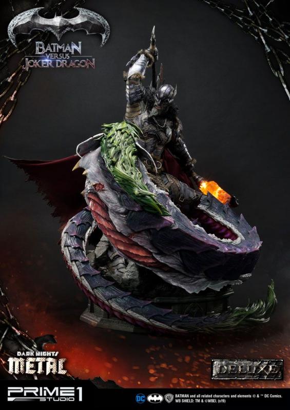 Dark Nights: Metal Statue Batman Versus Joker Dragon Deluxe Ver. - Statue 87 cm - Prime 1