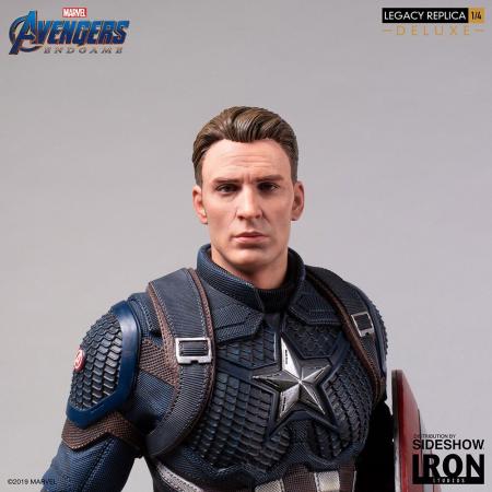 Avengers Endgame: Captain America Legacy Replica DELUXE Version - Statue 1/4 - Iron Studio