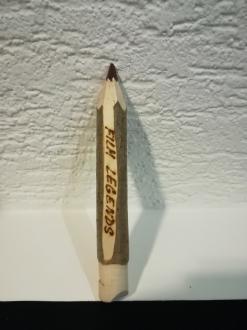 Collectible Crayon with whistle Film Legends Museum