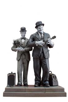 Laurel & Hardy Statue Stan & Oliver Honolu baby 28cm