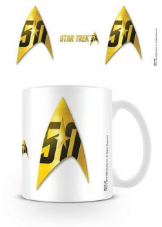 Star Trek 50th Anniversary Mug Insignia