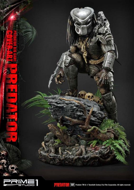 Predator:  Big Game Cover Art Predator  - Statue 72 cm - Prime 1 Studio